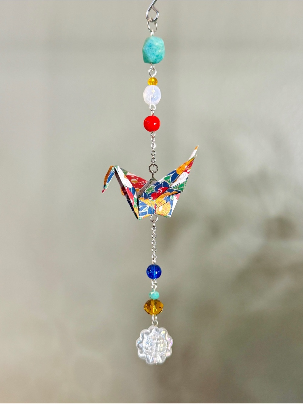 Origami Ornament #2583 - Small Paper Crane